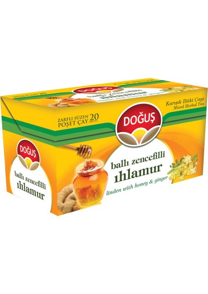 Ballı Zencefil Ihlamur Çayı 20X1.6 gr