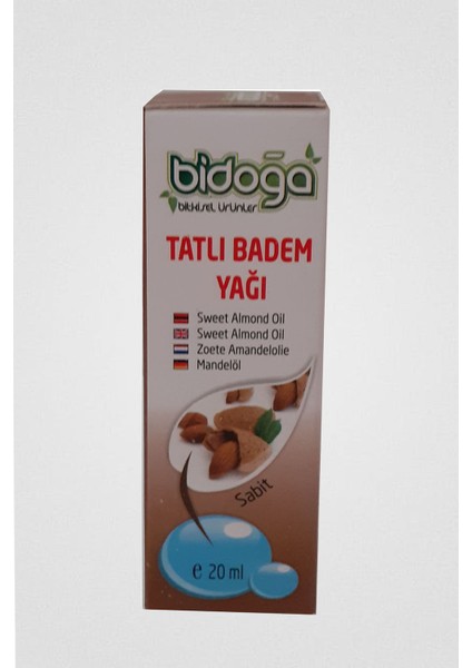 Tatlı Badem Yağı 20 ml