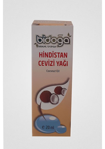Bidoğa Hindistan Cevizi Yağı 20 ml