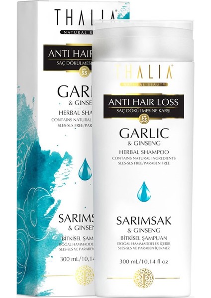 Thalia Sarımsak ve Ginseng Özlü Şampuan 300 ml