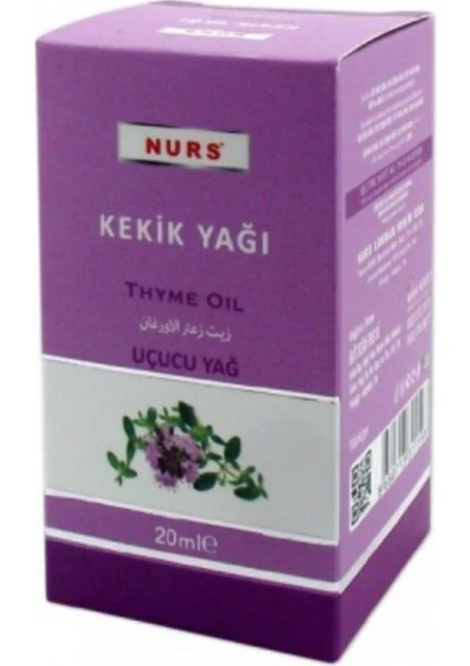 Nurs Lokman Hekim Kekik Yağı 20 ml