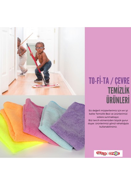 Temizlik Bezi Desenli 6 Al 4 Öde Ekonomik Paket