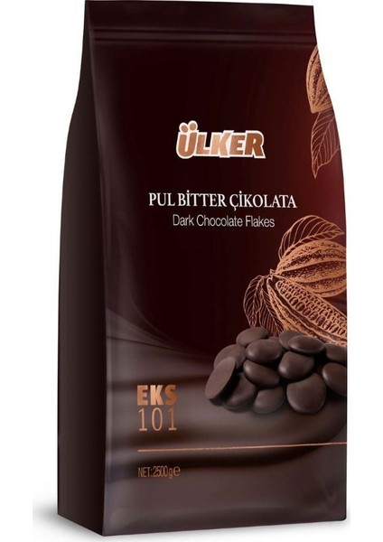 Bitter Pul Çikolata Eks 101 2500 gr