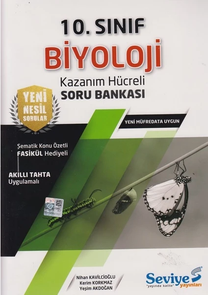 Seviye Yayınları 10. Sınıf Biyoloji Soru Bankası