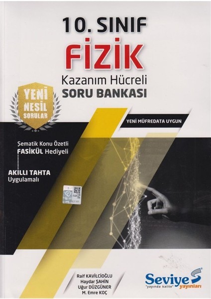 Seviye Yayınları 10. Sınıf Fizik Soru Bankası