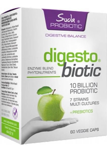 Probiotic Digestobiotic 60 Kapsül