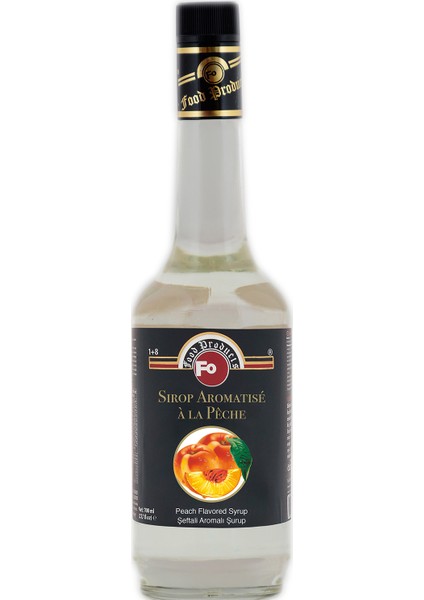 Şeftali Aromalı Şurup 700 ml