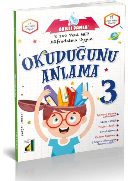 Damla Yayınevi 3. Sınıf Okuduğunu Anlama