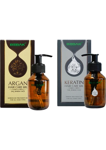 Argan Saç Bakım Yağı 100ML-KERATİN Saç Bakım Yağı 100 ml