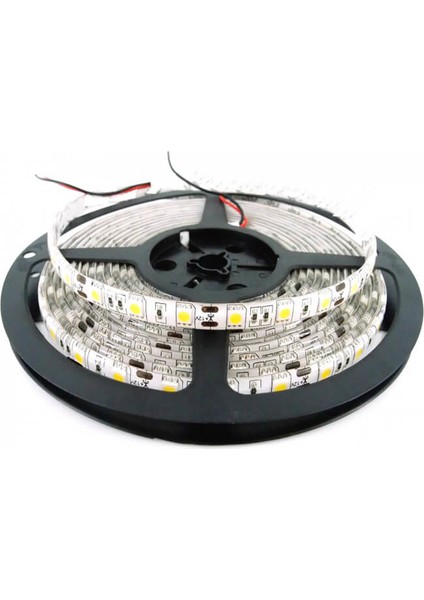 5m Metre Smd 5050 3 Çipli Silikonsuz Iç Mekan Şerit LED 300 LED