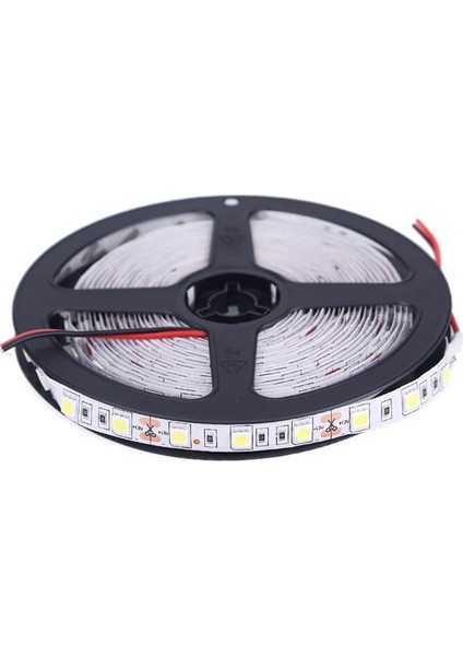 5m Metre Smd 5050 3 Çipli Silikonsuz Iç Mekan Şerit LED 300 LED