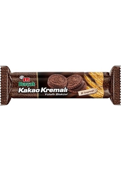 Burçak Yulaflı Kakaolu Kremalı Bisküvi 100 gr