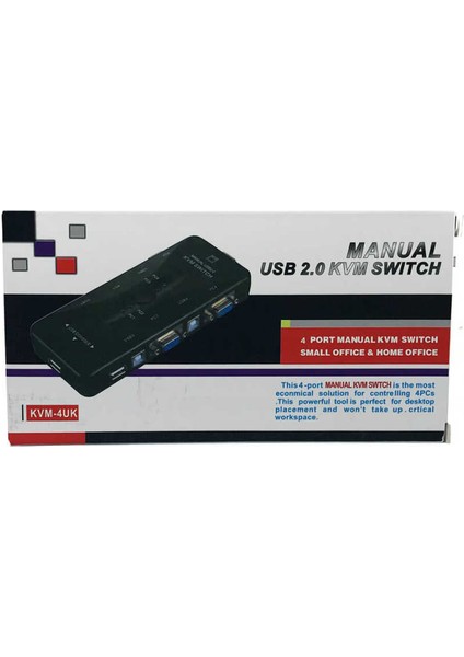 TVS-344 4 Port USB Kvm Switch