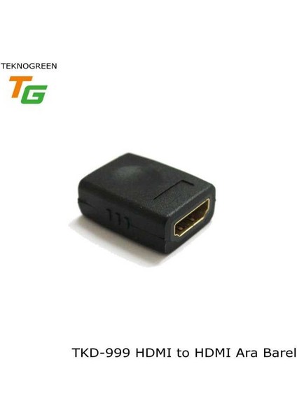 TKD-999 HDMI Dişi Dişi Ara Barel