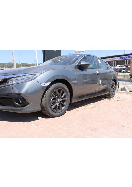 Honda Civic Yan Kapı Alt Çıtası Akrilik (ABS) 4 Parça Parlak Siyah 2016 ve Sonrası indirimleri
