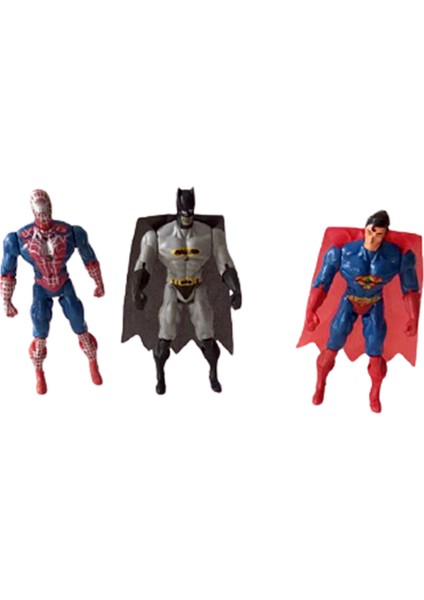Süper Kahramanlar 3 Lü Oyuncak Figürler fiyatları