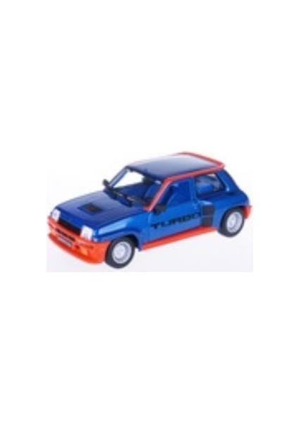 Renault 5 Turbo Mavi 1:24 Model Araba indirimleri