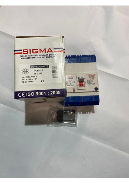 3C16025 3p 25 A 25 Ka Ayarlı Tmş Kompak Şalter