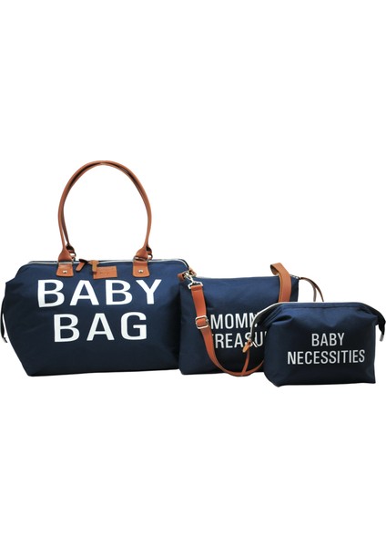 Mommy Bag Tasarım 3'lü Set