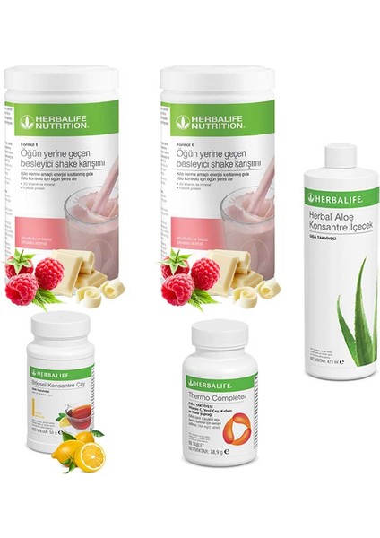 Ahududu Shake 2 - Çay Limon - Aloe Vera - Thermo Complete