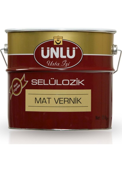 ÜNLÜ BOYA Ünlü Selülozik Mat Vernik 0,750 ml 615-1028-LT0750