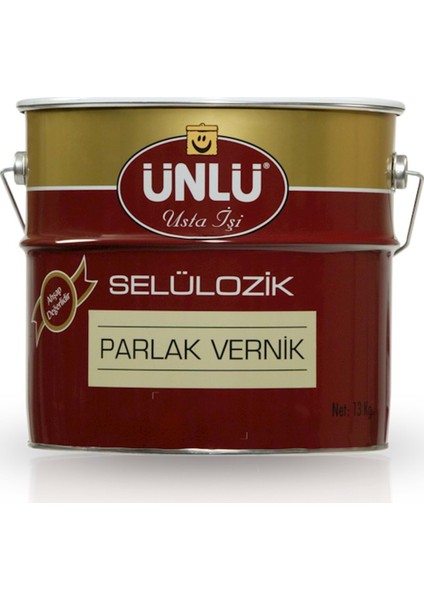 ÜNLÜ BOYA Ünlü Selülozik Parlak Vernik 0,750 ml 615-9000-LT0750