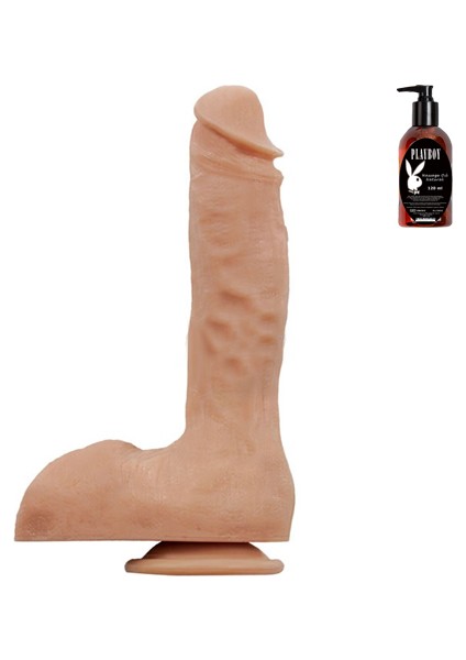 Ns Novelties Danny D Secret Weapon Realistik Penis ve Playboy Masaj Yağı