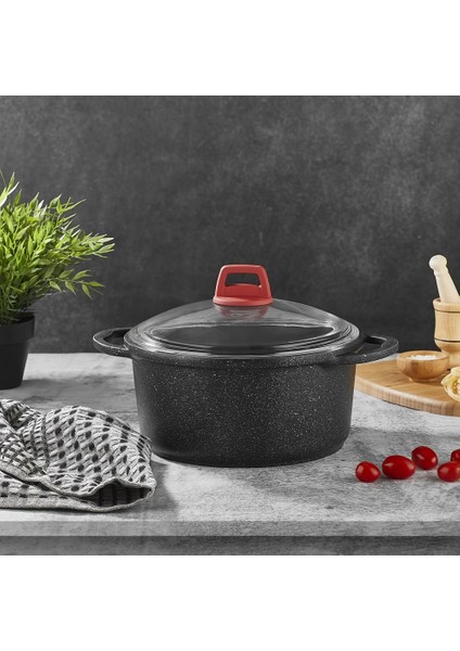 Döküm 24 cm Tencere