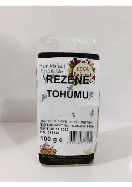 Rezene Tohumu 100 gr