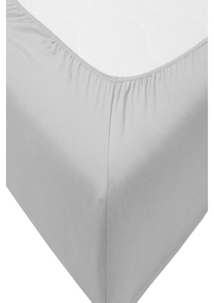 Düz Pamuklu Çift Kişilik Lastikli Fitted Penye Çarşaf fiyatları