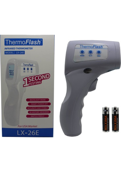 LX-26E Infrared Dijital Temassız - Ateş Ölçer