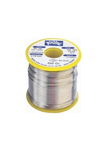 Lehim Teli 500GR 0.75MM Kendinden Pastalı