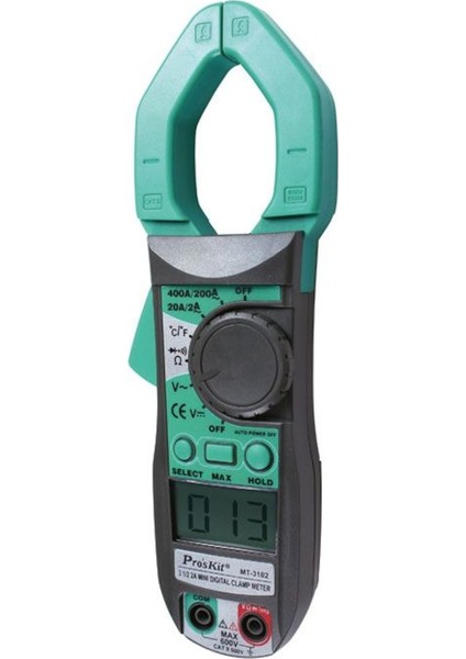 1/2 2A El Tipi Dijital Pensampermetre MT-3102