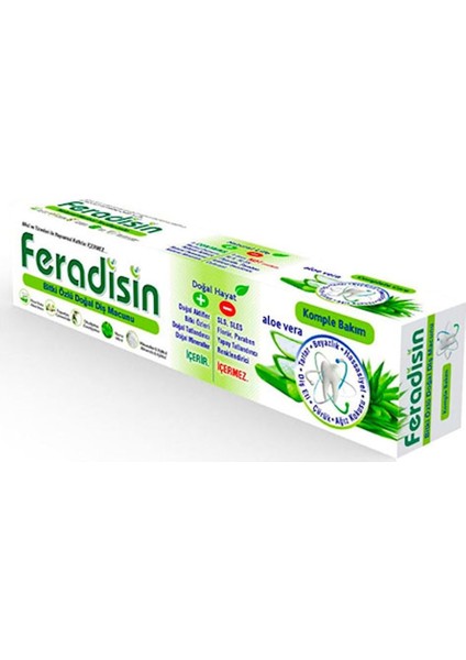 Bitki Özlü Doğal Diş Macunu