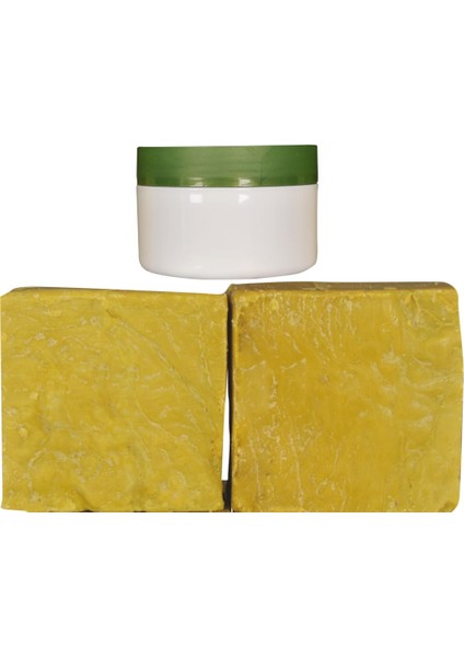 Yeşil Siirt Bıttım Sabunu 250 gr + Bıttım Kremi