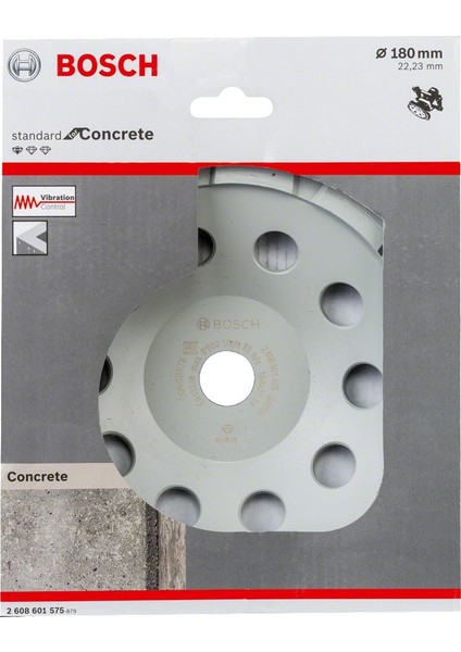 - Standard Seri Beton Için Elmas Çanak Disk 180 mm