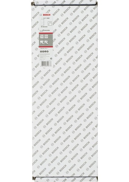 - Best Serisi Beton Için 1 1/4'' Unc Girişli Elmas Sulu Karot Ucu 162 mm