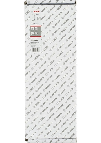 - Best Serisi Beton Için 1 1/4'' Unc Girişli Elmas Sulu Karot Ucu 162 mm