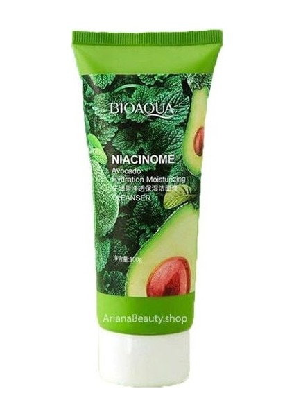 Avokadolu Nemlendirici Aydınlatıcı Niacinamide Yüz Temizleyici 100 gr
