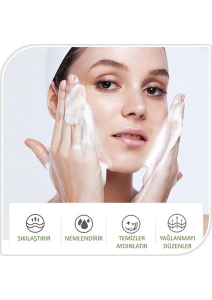 Avokadolu Nemlendirici Aydınlatıcı Niacinamide Yüz Temizleyici 100 gr