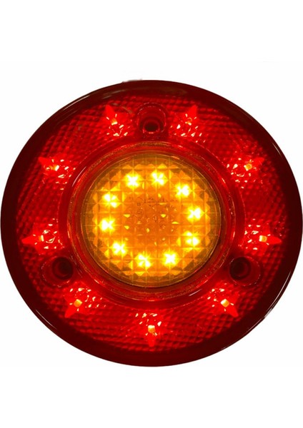 19 LED 2 Fonksiyon Stop Lamba Su Geçirmez 12-24 Volt 2 Adet