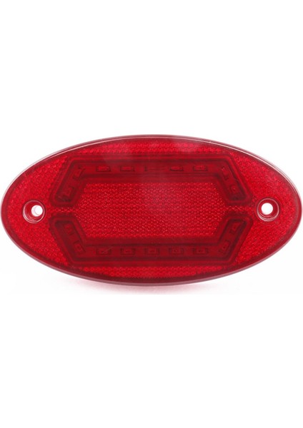 18 Ledli Side Marker LED Lamba Su Geçirmez 12-24 Volt Kırmızı 2 Adet