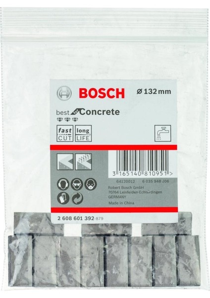 - Best Serisi Elmas Sulu Karot Uç Segmanı 132 mm Için 11 Parça fırsatları