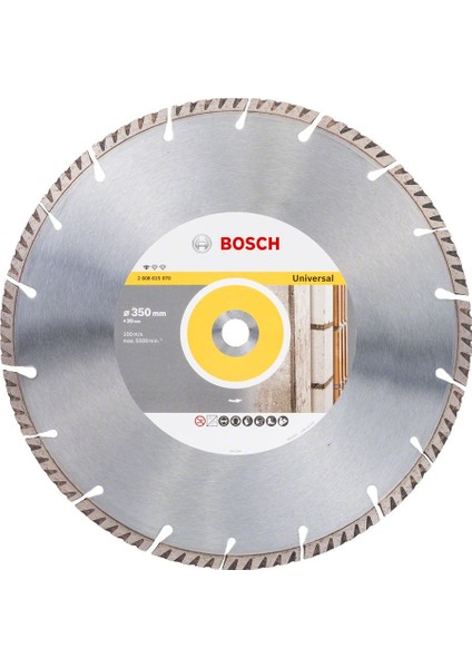 - Standard Seri Genel Yapı Malzemeleri ve Metal Için Elmas Kesme Diski 350*20 mm