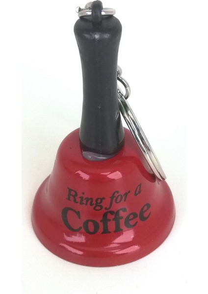 Ring For A Coffee Çan Anahtarlık Kırmızı