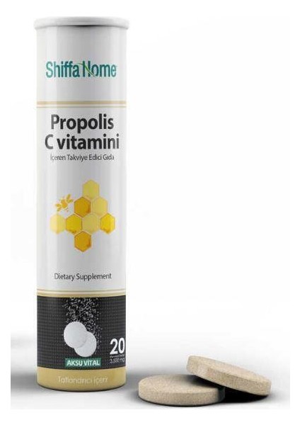 Zerdeçallı Keçiboynuzu Özü ve Propolisli C Vitamini