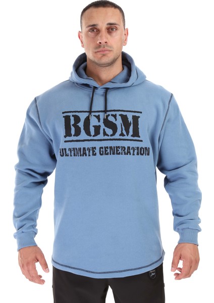 Oversize Marin Hoodie Sweatshirt Vücutçu Kesim 4728