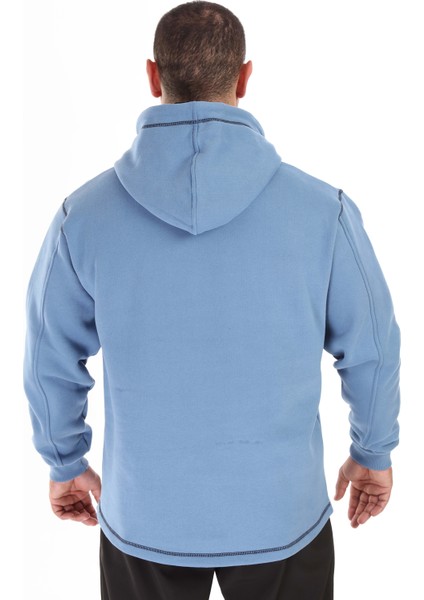 Oversize Marin Hoodie Sweatshirt Vücutçu Kesim 4728 fırsatları