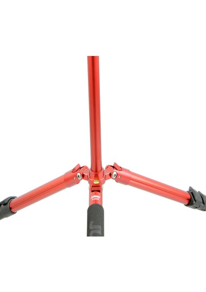 Jusıno X-423S Tripod + BS-08Q Tripod Kafası Kırmızı fırsatları