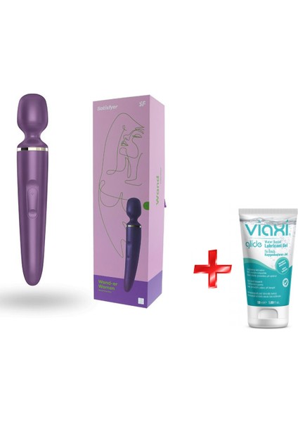 Woman Büyük Boy 50 Modlu Titreşimli  Güçlü Masaj Aleti Vibratör+Jel